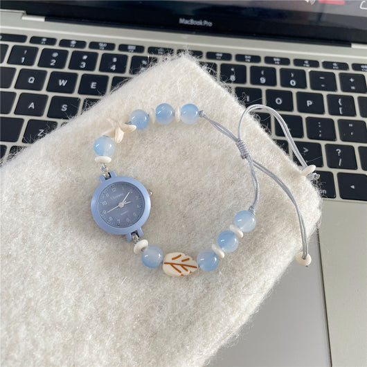 Reloj de Pulsera Beaded con Diseño Trendy de Alta Moda - Image 14