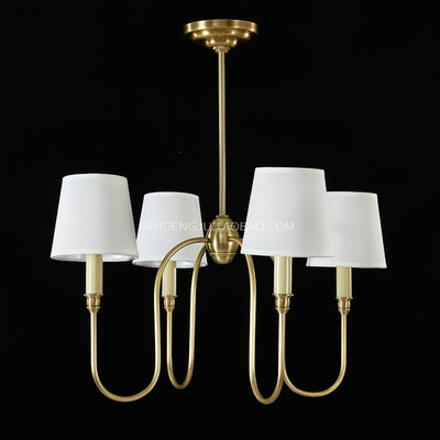Lámpara de Techo de Cobre Elegante para Sala, Comedor y Dormitorio - Image 3
