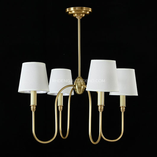 Lámpara de Techo de Cobre Elegante para Sala, Comedor y Dormitorio - Image 3