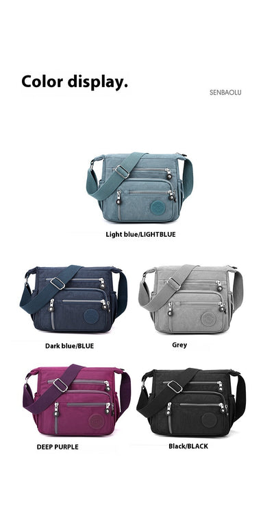 Bolsa Mensajero de Hombro Grande con Capacidad Expandible para Viajes - Image 20