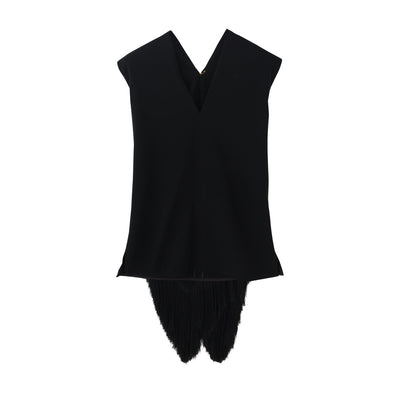 Traje Falda Blusa Sin Mangas Mujer Casual Elegante - Image 5