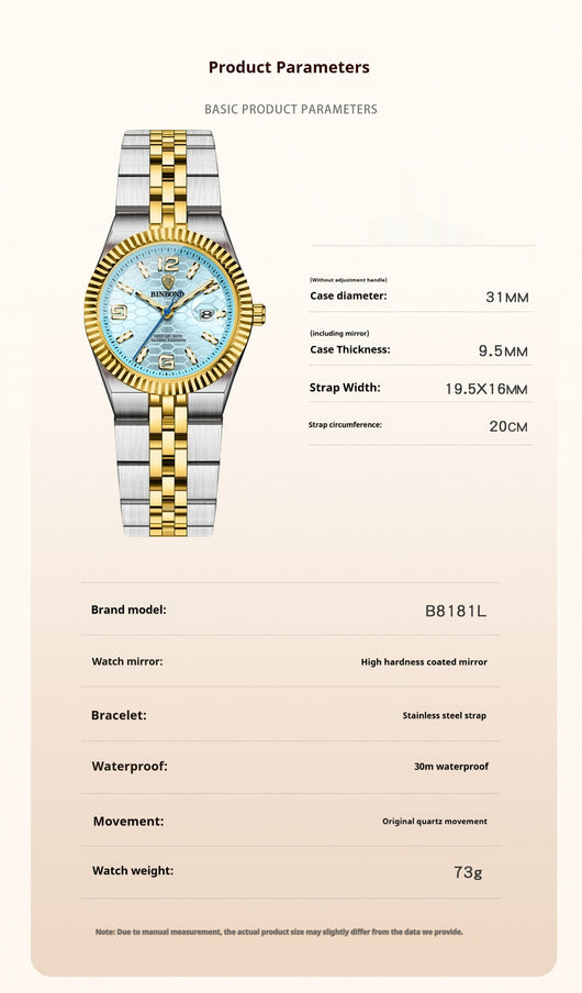 Reloj Casual Impermeable para Mujer Diseño Coreano Moderno - Image 10