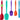 Heat Resistant 600℉ Food Grade Silicone Rubber Spatula Set for Baking, Cooking, and Mixing Non Stick Dishwasher Safe Bpa-Free Multicolor Set of 5 - Tekeno