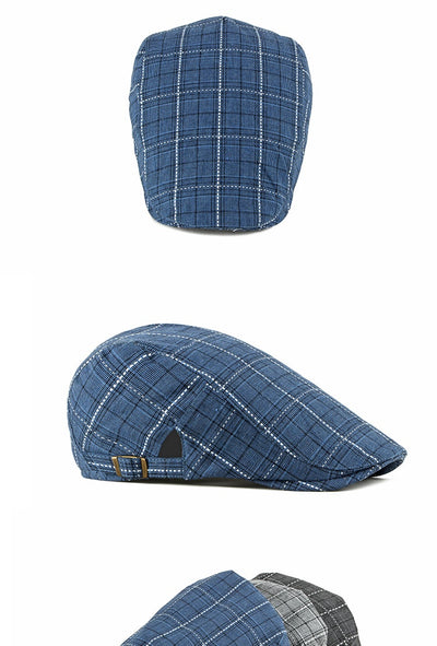 Gorra Vintage British Gingham para Hombre - Image 10