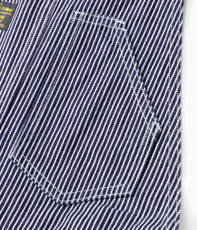 Pantalón de Trabajo Tipo Peto Canvas a Rayas para Leñador y Ferrocarril - Image 29