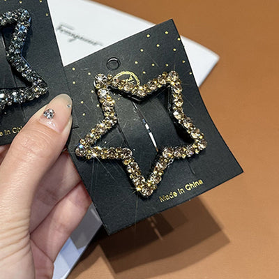 Pasador de Estrella con Cristales - Accesorio Elegante para Cabello - Image 8