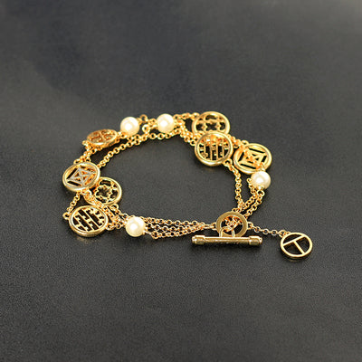 Pulsera Doble Hueco Efecto Volumen - Image 9