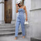 Jumpsuit Denim con Tirantes para Mujer