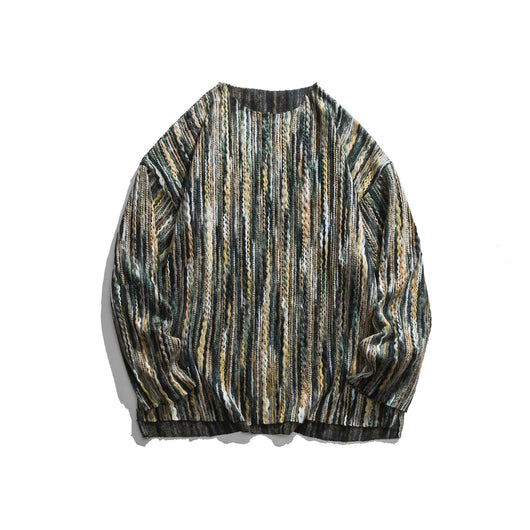Chaqueta de Cuello Redondo Moderna para Hombre - Image 4