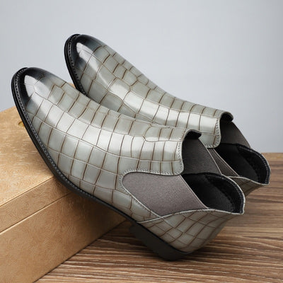 Botas Martin Punta Aguda Estilo Británico Talla Grande para Hombre - Image 9