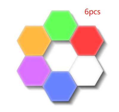 Lámpara de Pared Modular Helios Touch con Paneles de Panal - Image 3