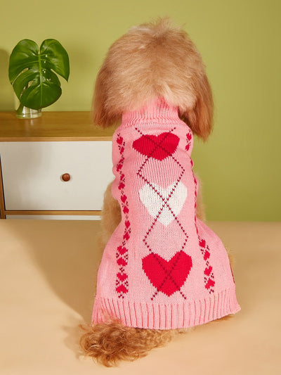 Suéter para Perro con Corazón y Moño - Diseño de Personalidad Fashion - Image 11