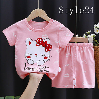 Traje Infantil de Algodón con Manga Corta - Image 10