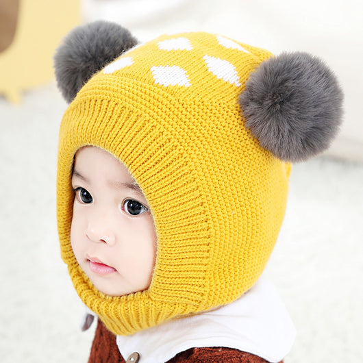 Gorro Infantil de Lana Estilo Coreano Trendy - Image 10