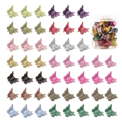Pinzas Mariposa Glitter Mini - Set de 50 Clips Brillantes Y2K en 14 Colores - Image 6