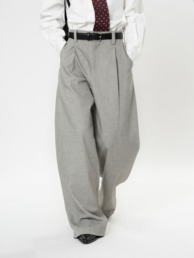 Pantalones Casuales Rectos con Corte Vertical y Acabado Liso - Image 29