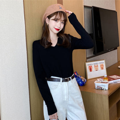 Suéter Tejido Holgado para Mujer - Blusa de Manga Larga - Image 7