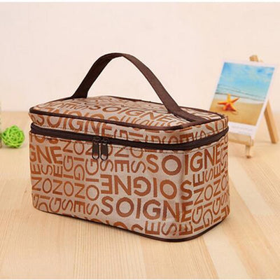 Bolsa Cosmética Portátil Estilo Bento con Compartimentos - Image 19