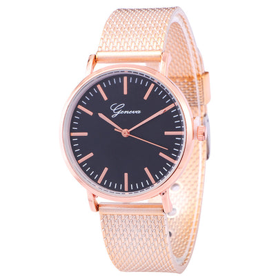 Reloj Geneva Minimalista con Malla Metálica - Diseño Elegante para Mujer - Image 12