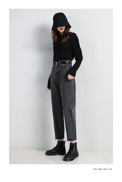 Pantalones Harem Escolares Sueltos para Mujer - Image 15
