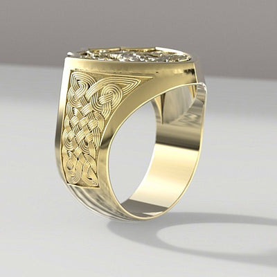 Anillo Ángel Griego de Bronce - Diseño Creativo Personalidad - Image 5