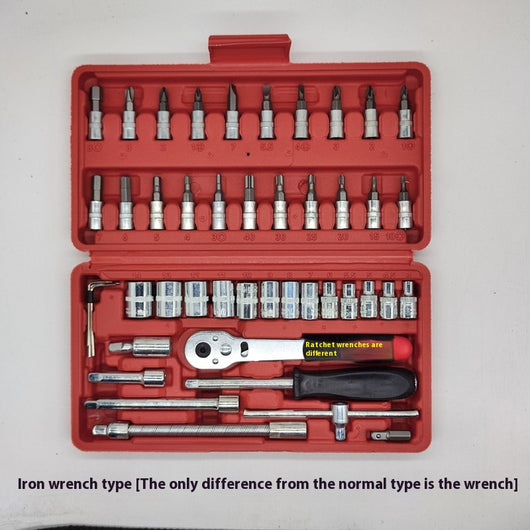 Juego de Llaves de Tubo y Trinquete Profesional para Reparaciones - Image 6
