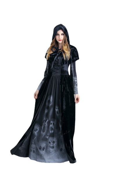 Disfraz de Vampiresa Elegante para Halloween - Image 9