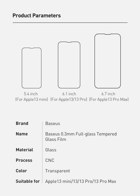 Protector de Pantalla Cristal Templado Completo para iPhone 5.4" - Image 21
