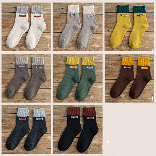 Calcetines Térmicos Largos con Forro de Terciopelo - Abrigo Extremo para Invierno - Image 13