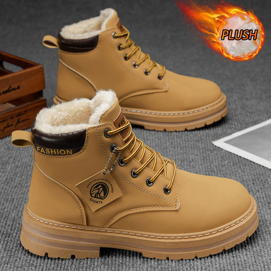 Botas Casuales Vintage para Hombre - Estilo Versátil