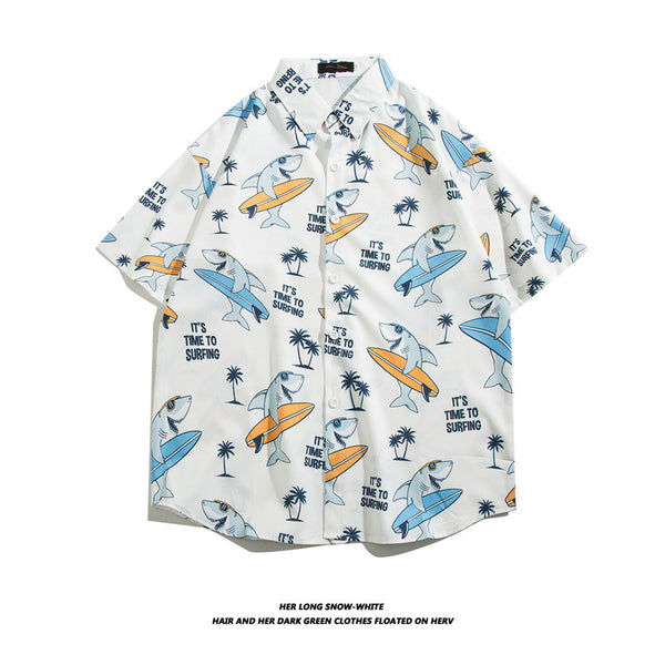 Camisa Hawaiana de Seda Helada para Hombre - Image 6