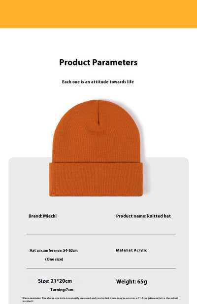 Gorro de Lana Grueso Doble Capa para Hombre - Calidez Simple - Image 15