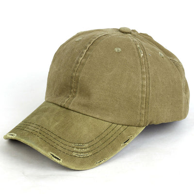 Gorra de Béisbol Lavada para Mujer con Visera Curva - Estilo Simple - Image 2