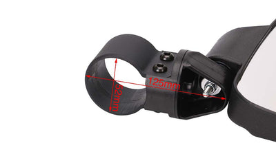 Espejo Retrovisor Panorámico Antiimpacto para ATV y Motocicleta - Image 8