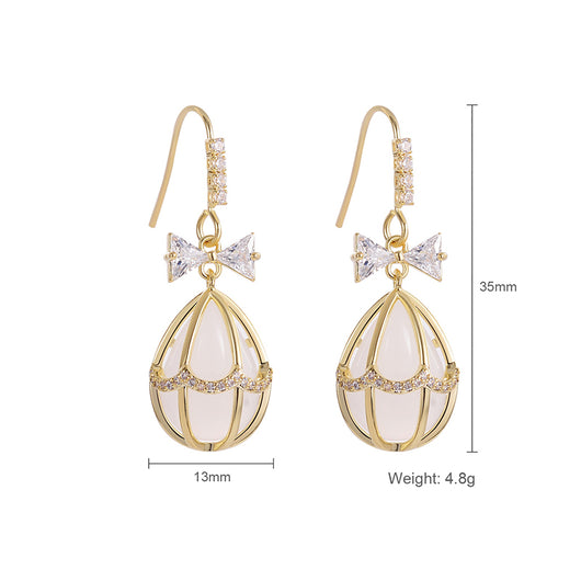 Aretes de Ópalo Mariposa para Mujer - Image 8