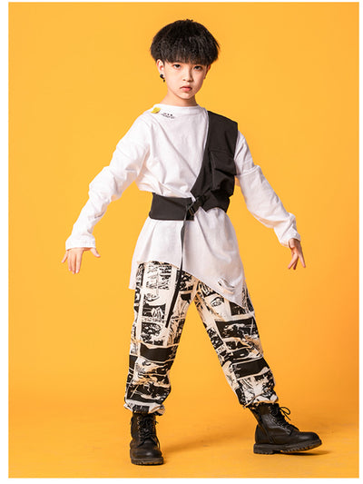 Traje Hip-Hop Infantil: Estilo Urbano y Personalidad - Image 3