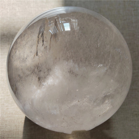 Esfera de Cristal Blanco Natural para Decoración - Image 7
