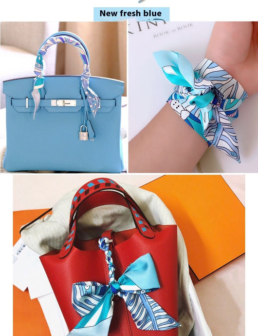 Pañuelos Decorativos para Asas de Bolsas - Cintas Elegantes y Versátiles - Image 41
