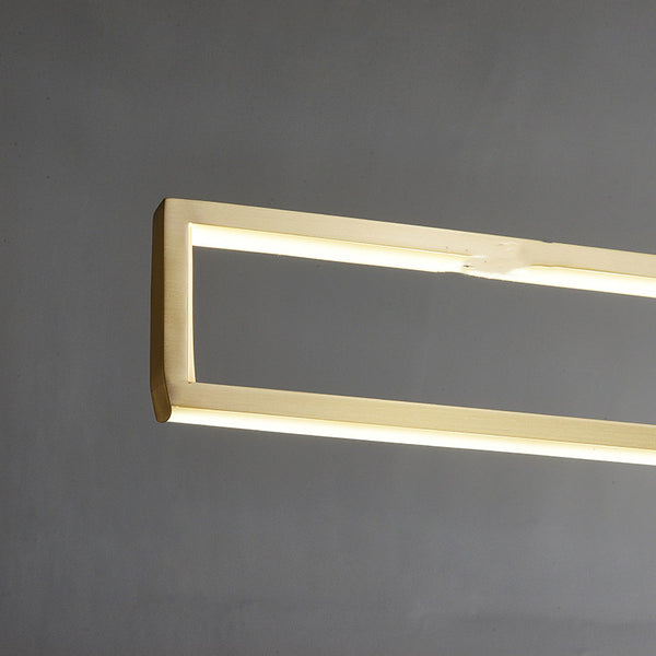 Lámpara de Arte en Cobre Puro: Diseño Minimalista de Lujo