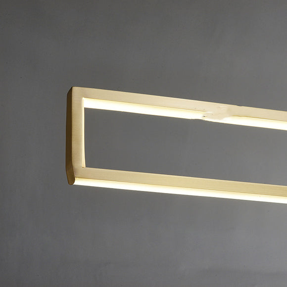 Lámpara de Arte en Cobre Puro: Diseño Minimalista de Lujo