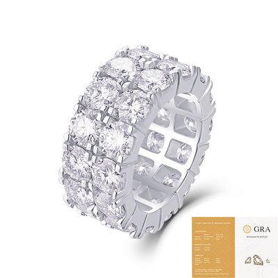 Anillo de Plata S925 con Moissanita de 50 Quilates - Image 5