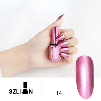 Esmalte de Uñas Espejo Plateado Metalizado de Larga Duración - Image 25