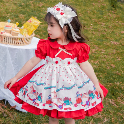 Vestido Vintage Princesa Lolita para Niñas - Image 6