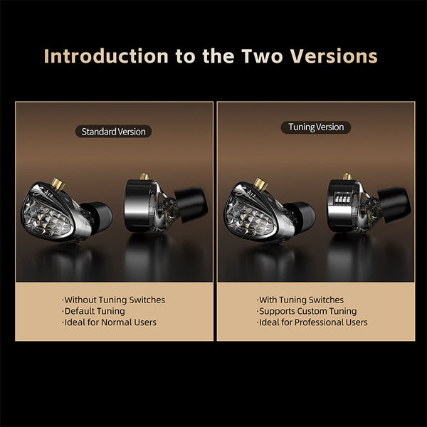 Audífonos In-Ear HiFi con Monitor de Voz y Drivers Intercambiables