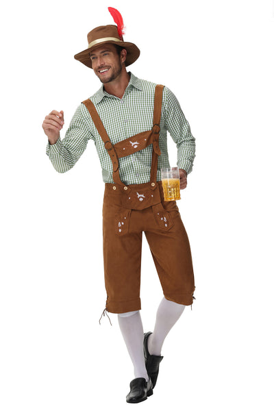 Peto de Cuadros para Festivales de Cerveza - Estilo Tradicional Hombre - Image 7