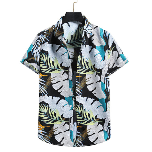Camisas Hawaianas Estampadas para Hombre - Diseño Floral Moderno - Image 11