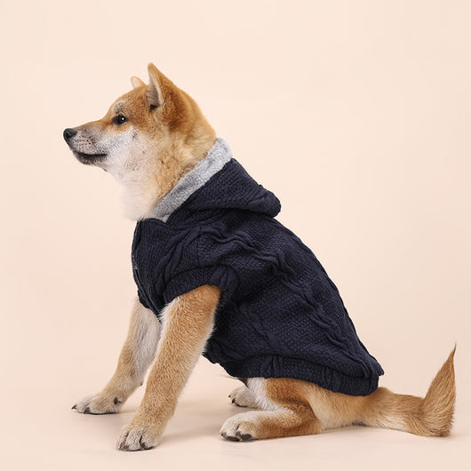 Abrigo de Lana y Terciopelo para Perros Pequeños y Medianos - Image 11