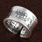 Anillo de Plata Pura con Flor de Loto Vintage para Mujer