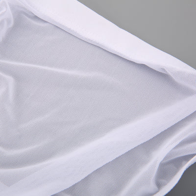 Calzoncillos Tipo Malla Transparente para Hombre con Bolsa Realzada - Image 12