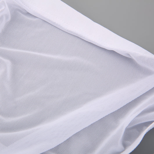 Calzoncillos Tipo Malla Transparente para Hombre con Bolsa Realzada - Image 12